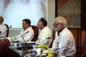جلسه کمیته مورتالییتی مورخ 10 آبان ماه سال جاری در مرکز قلب و عروق شهید رجایی: عکس شماره 12 / 12