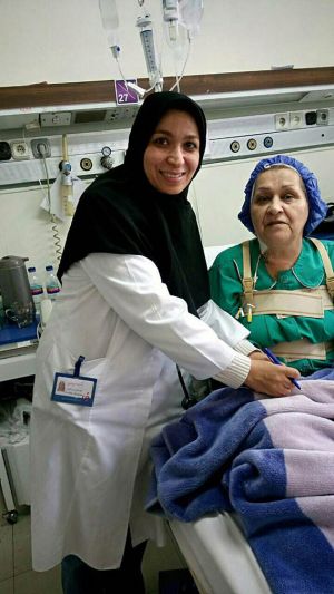 تقدیر خانم اشرف رشیدی از ریاست و تیم درمان مرکز قلب و عروق شهید رجایی: عکس شماره 4 / 5